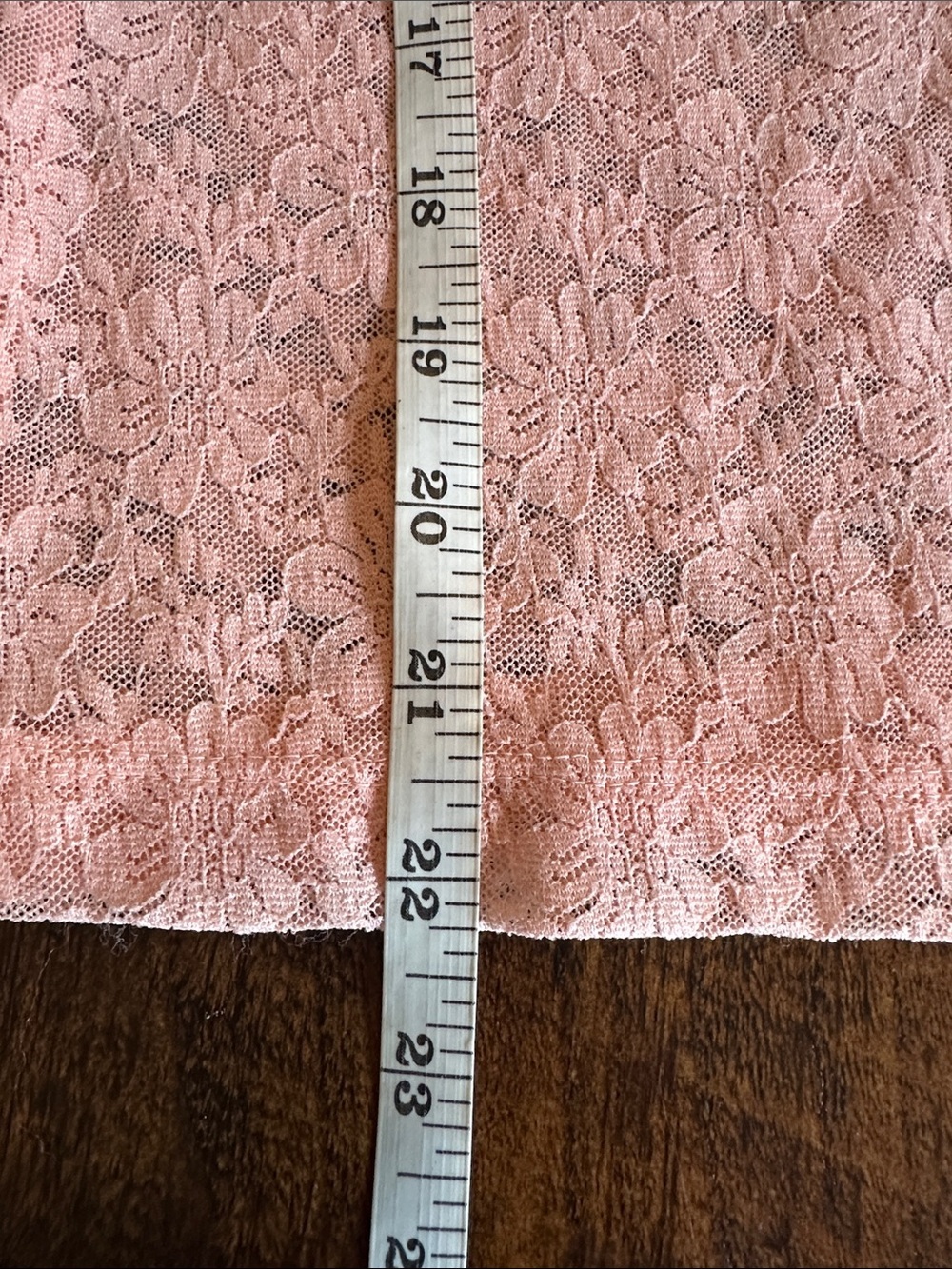 My Michelle | Vintage Y2K Pink Lace Tie Front Long Sleeve Top, Size 5/6 - Picture 9 of 9